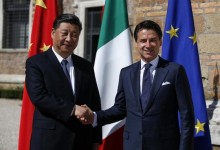President of PRC Xi Jinping and Italian Premier Conte