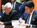 Arturo Marcelino Sosa Abascal SJ  Superior General of the Society and Italian Premier Giuseppe Conte