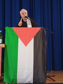 Ilan Pappe, Stuttgart, 24.05.2025. Fotograf: Sergej Perelman